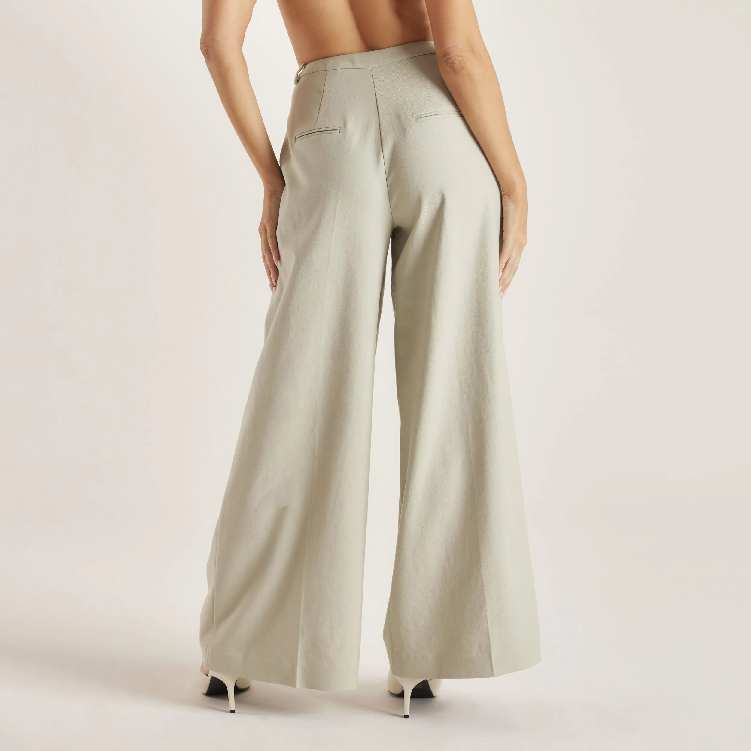 Woven Wide-Leg Pants - Sage Outdoor Essentials