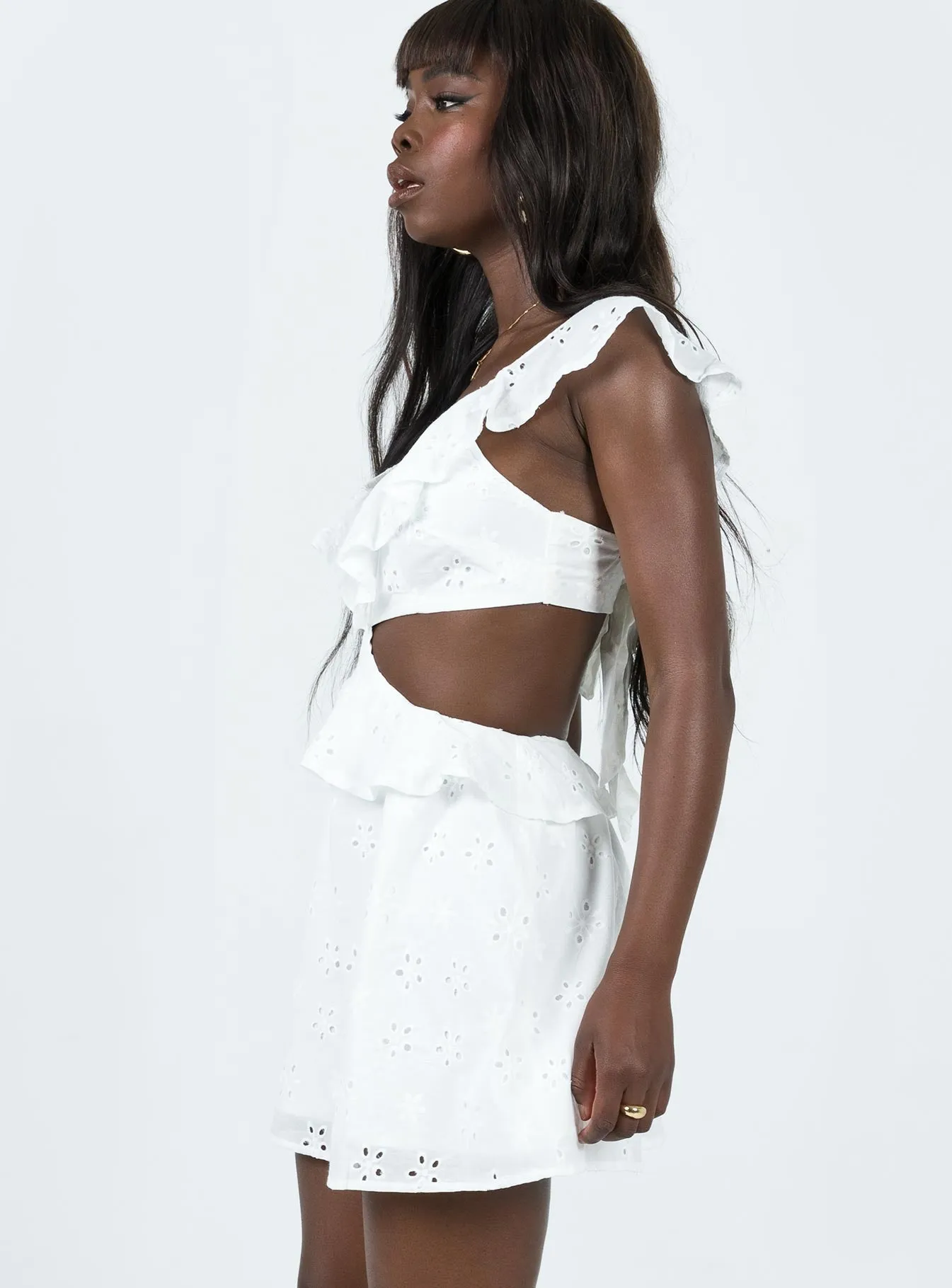 Day Fit Wrenley Mini Dress White