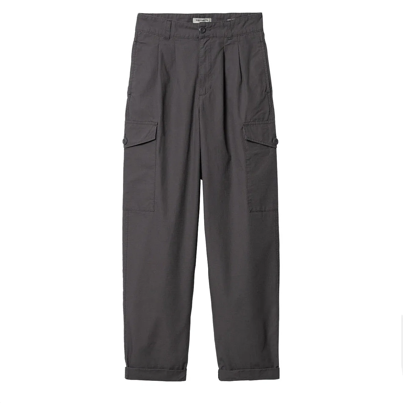 Comfy Shape No Ride-Up Carhartt WIP Womens Collins Pant Rhino Rinsed