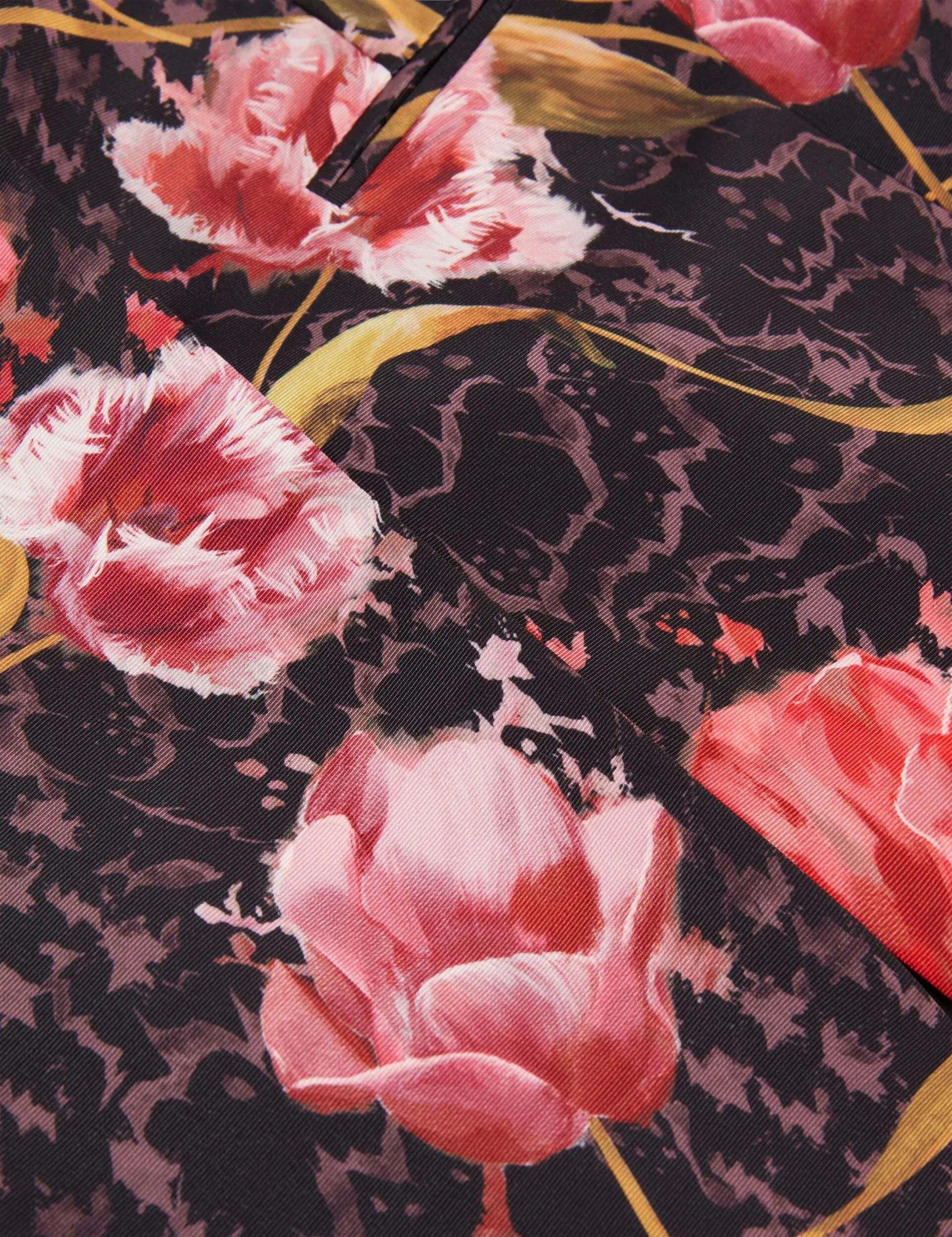 Windproof Insulated Coat Poly Blend KWARI | BLACK