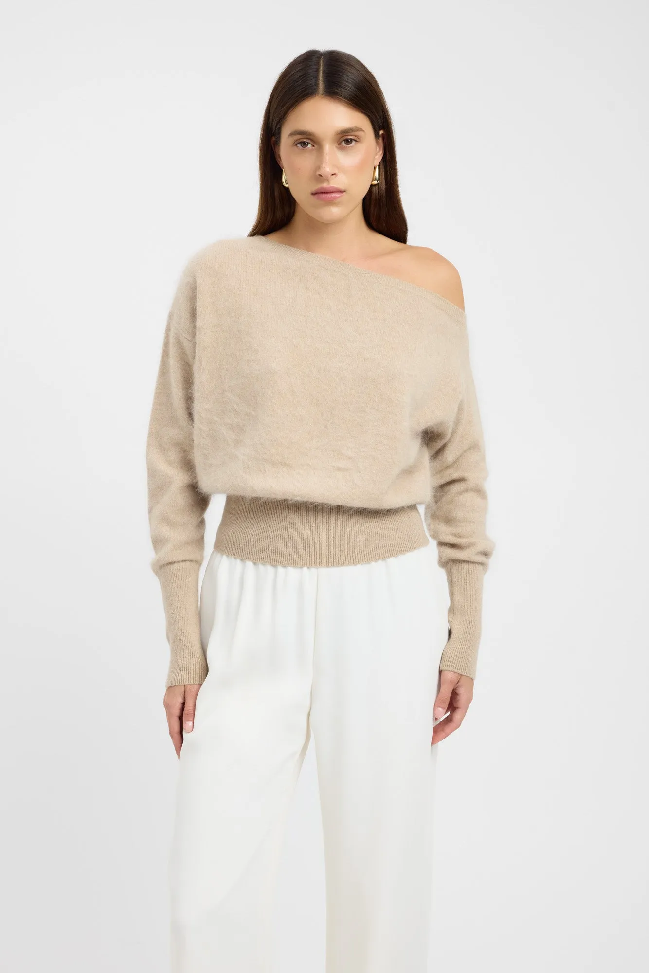 Geneva One Shoulder Jumper Chill Vibe